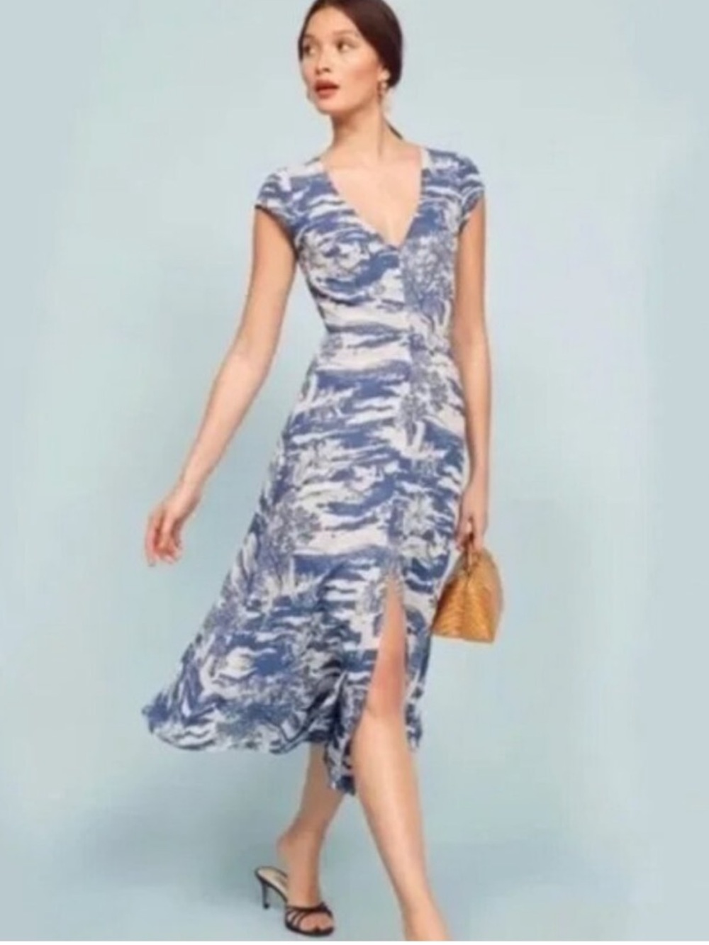 Reformation Wellfleet Dress in Toscana Size 2